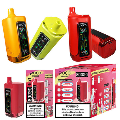 POCO FR 80000 Puffs Disposable Vape