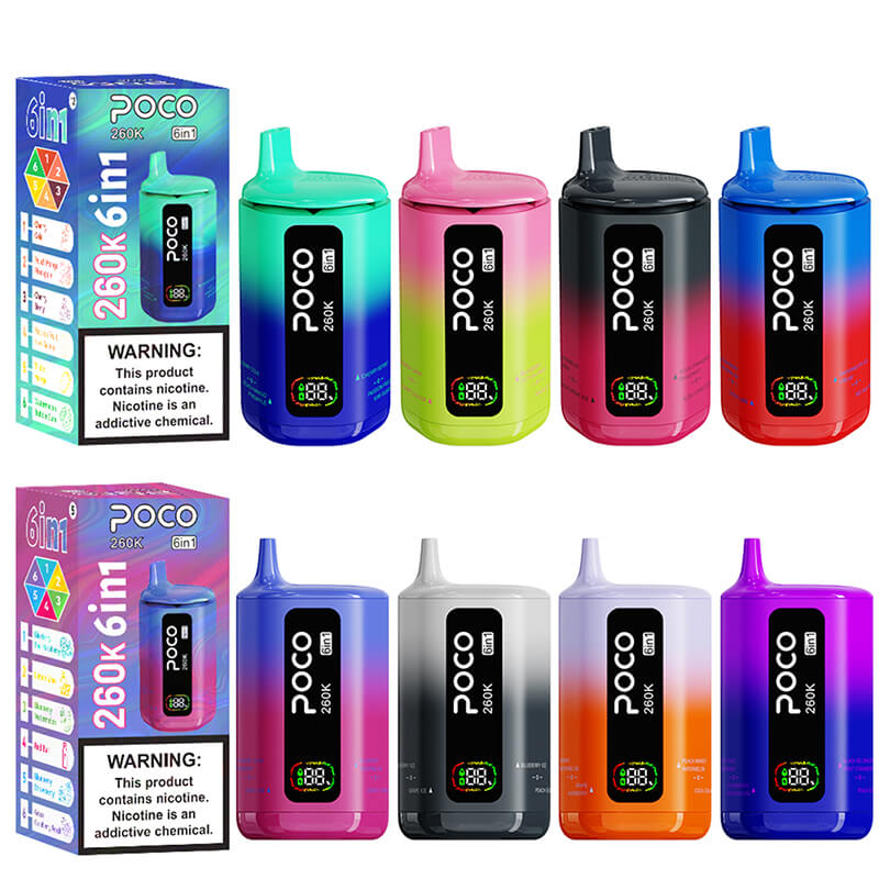 POCO 260K 6in1 260000 Puffs Disposable Vape