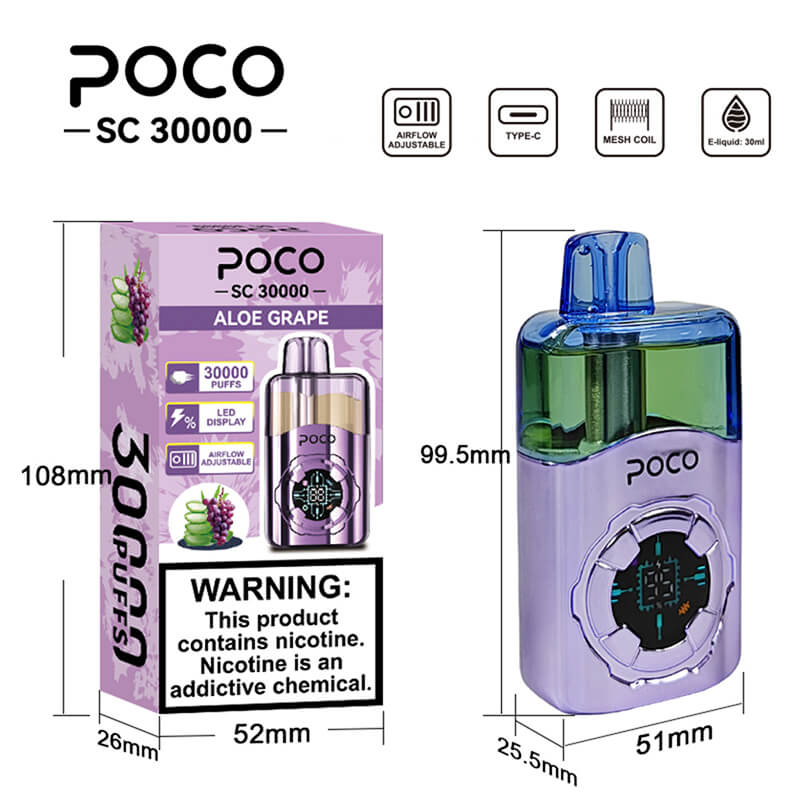 POCO SC30000 Disposable Vape 30000 Puffs