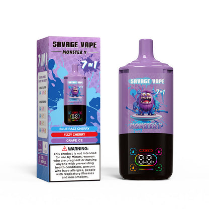Savage Monster Y 80000 Puffs 7 Flavors Disposable Vape