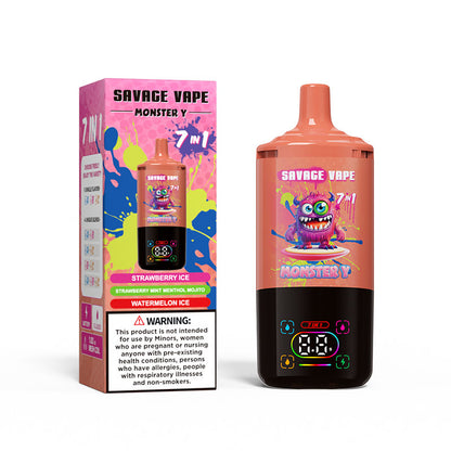 Savage Monster Y 80000 Puffs 7 Flavors Disposable Vape
