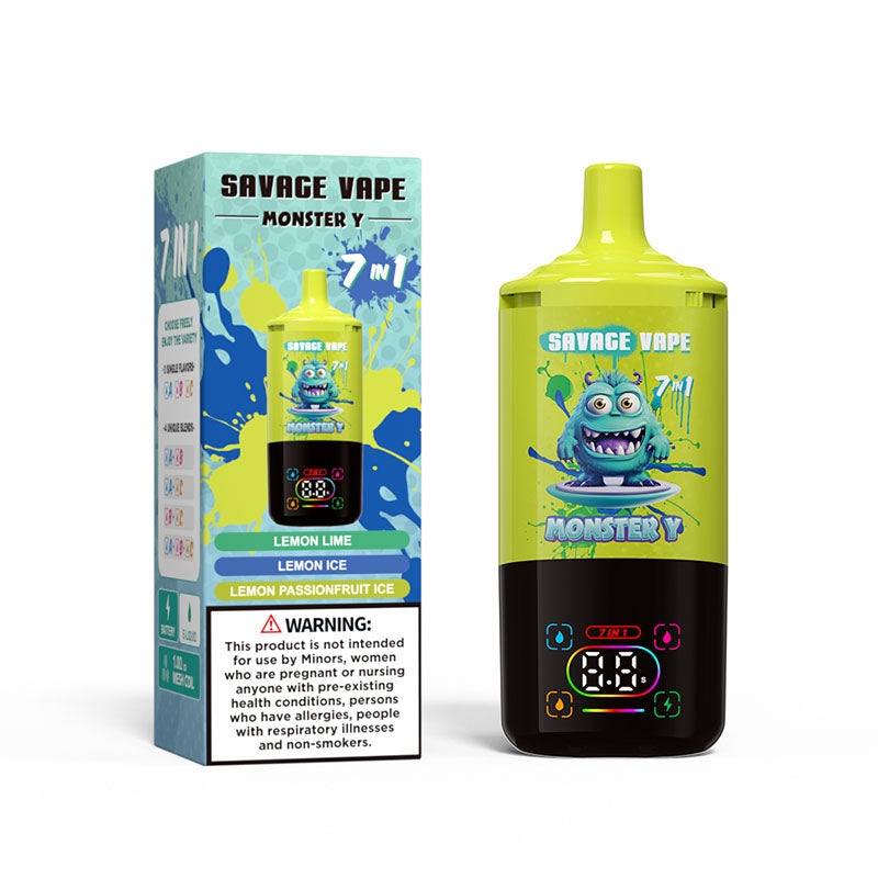 Savage Monster Y 80000 Puffs 7 Flavors Disposable Vape