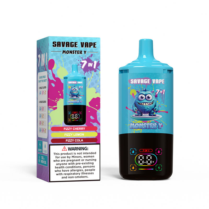 Savage Monster Y 80000 Puffs 7 Flavors Disposable Vape