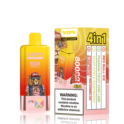 VOPK 80000 Puffs 4in1 Flavors Disposable Vape