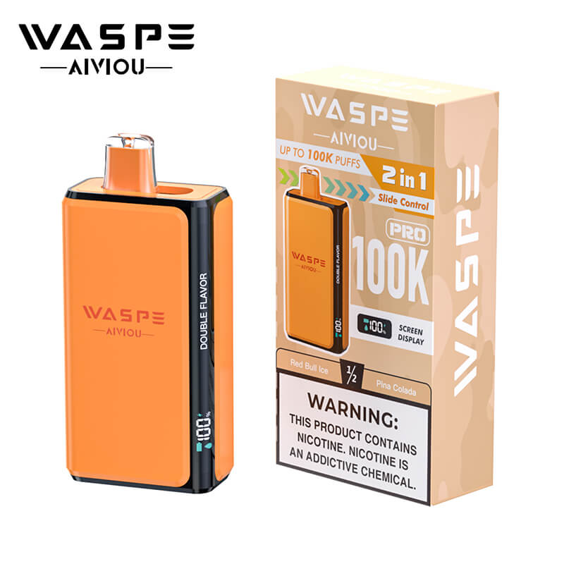 WASPE 100000 Puffs Pro 2in1 Disposable Vape