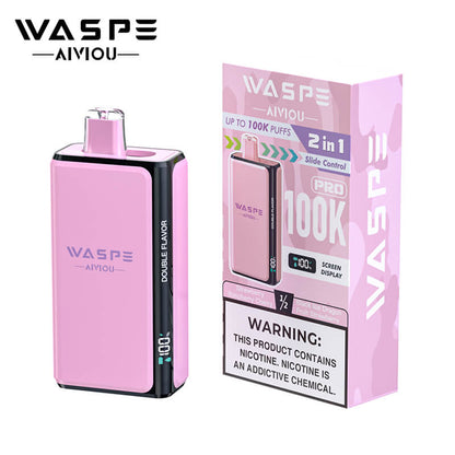 WASPE 100000 Puffs Pro 2in1 Disposable Vape