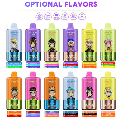 WASPE 60000 Puffs Triple Flavors Disposable Vape