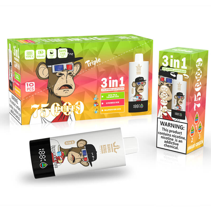Bang King Triple 75000 Puffs Disposable Vape