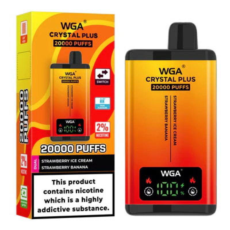 WGA Crystal Plus 20000 Disposable Vape